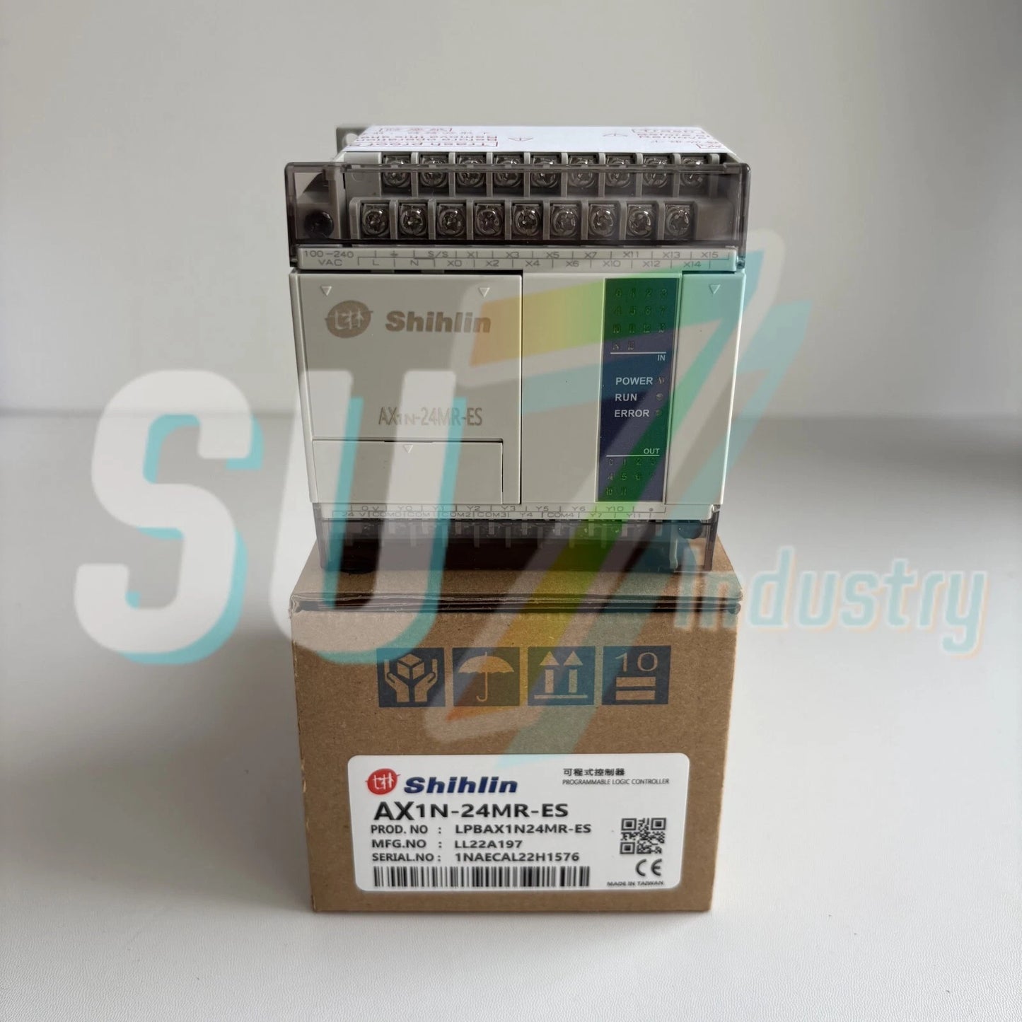Shihlin AX1N-24MR-ES PLC Module# 1pcs    In Box