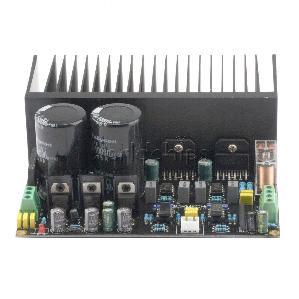 LM3886 Stereo 2.0 High Power Amplifier Module OP07 DC Servo 5534 Pre-amplifier