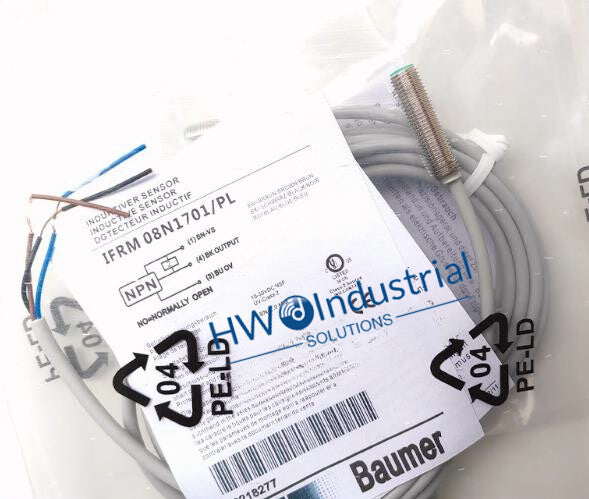 1PCS Baumer Proximity Switch IFRM 08N1701/PL Inductive Sensor