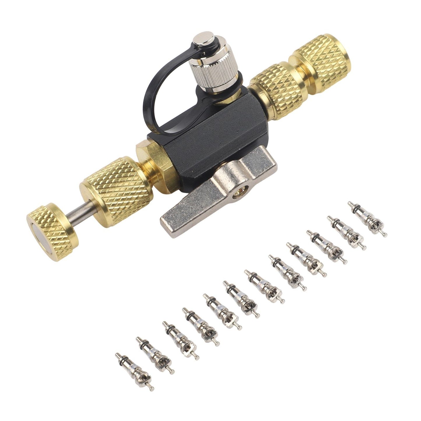 20 Microns Vacuum Valve Core Removal Tool for 14 and 516 Size Valve Cores