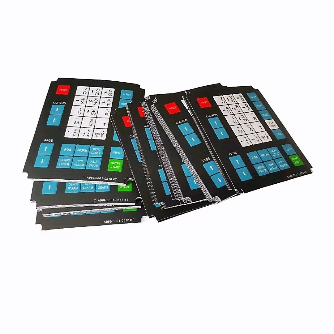 1PC FANUC  A98L-0001-0518#T KEYSHEET MEMBRANE KEYPAD FOR 32 KEY