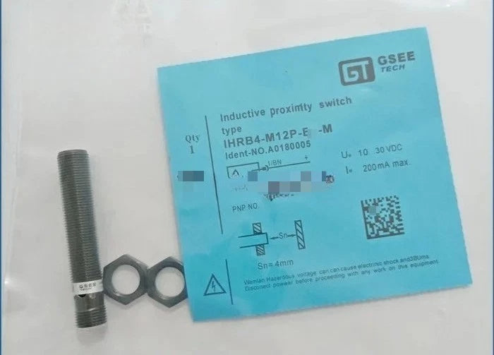 1PCS  FIT FOR GSEE proximity switch sensor IHRB4-M12P-E1-M