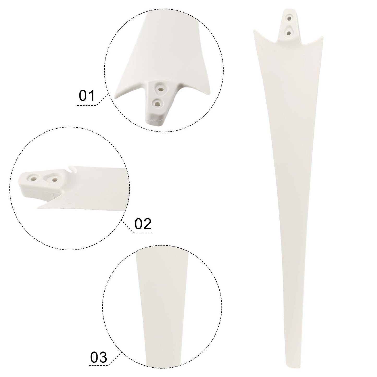 Efficient Wind Generator Blades for Optimal Power Generation 580MM Size