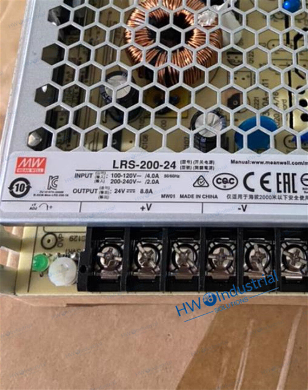 1/piece LRS-200-24 200W 24V 8.8A MEAN WELL Industrial Power Supply