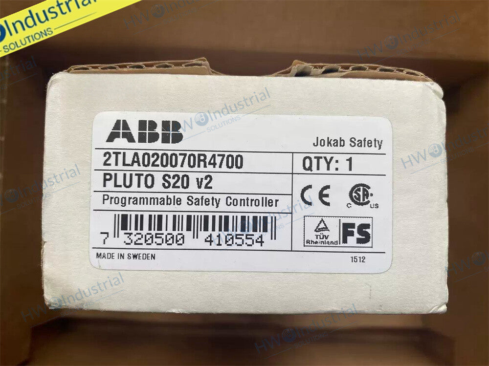 1/Piece Pluto S20 v2 ABB Programming Safety Controller 2TLA02070R4700