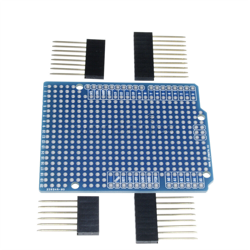 10PCS Prototype PCB for Arduino UNO R3 Shield Breadboard DIY Board 2.54mm Pitch