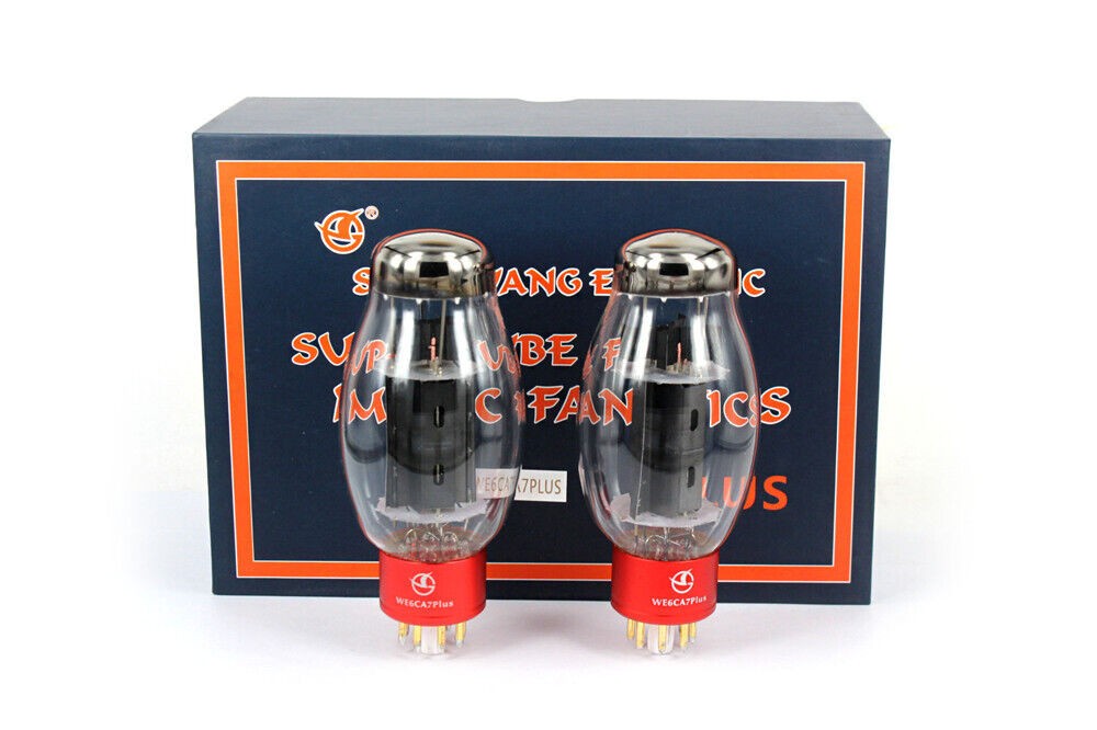 1 matched quad  Version shuguang WE6CA7 PLUS for 6CA7 Vacuum tube AMP