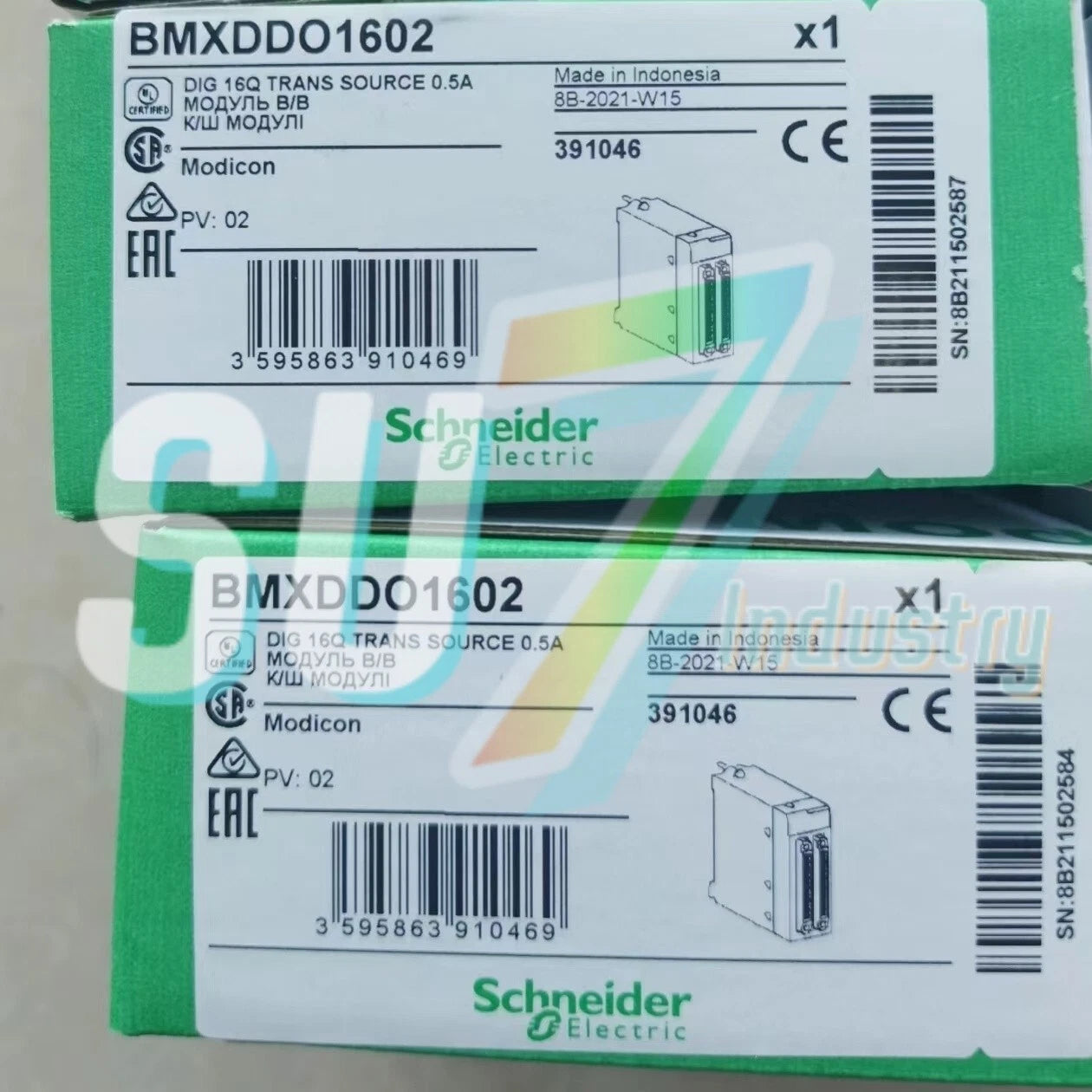 Schneider BMXDDO1602 PLC Module # 1pcs    In Box