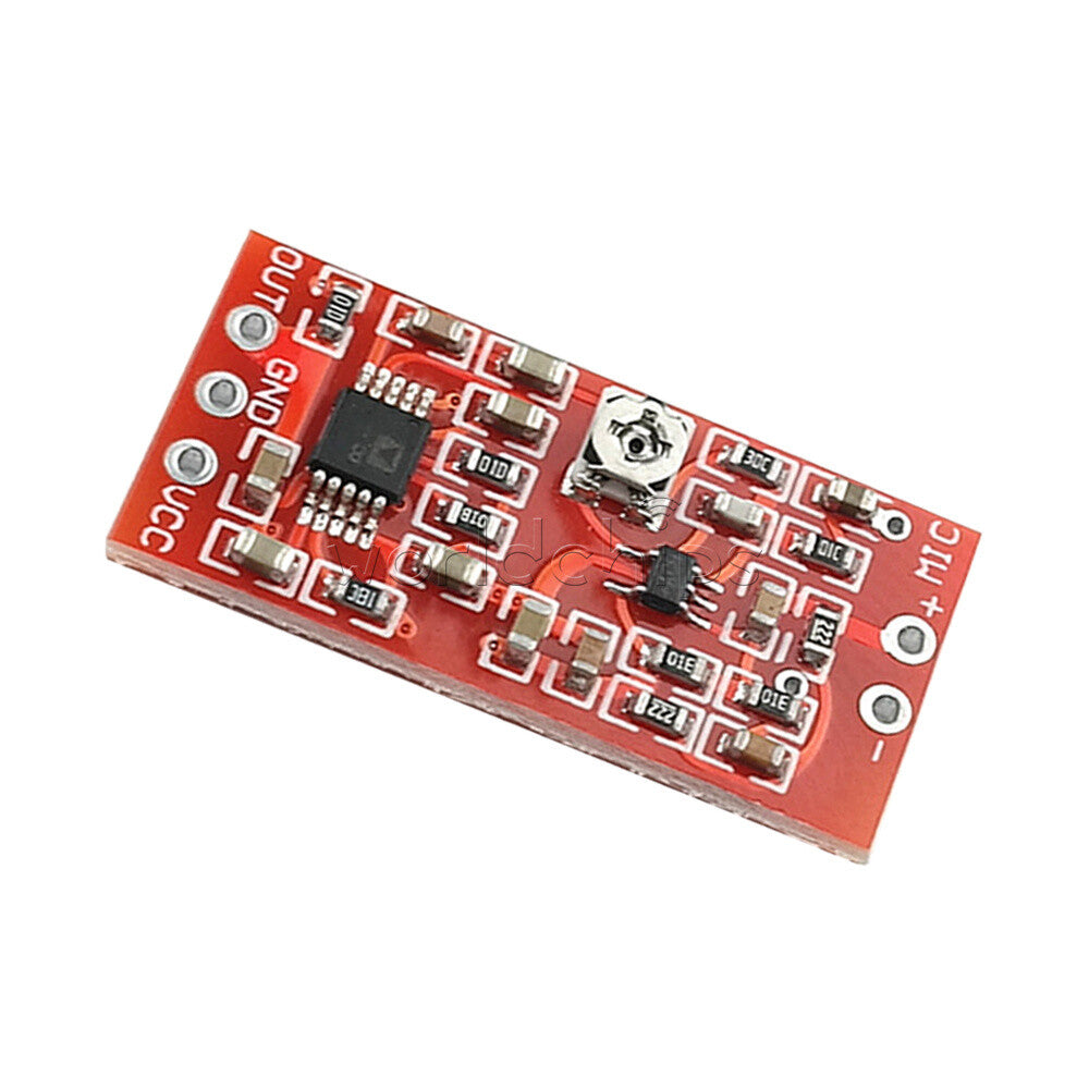 10PCS MAX4466 Electret Microphone Preamplifier Module+SSM2167 Voice Compression