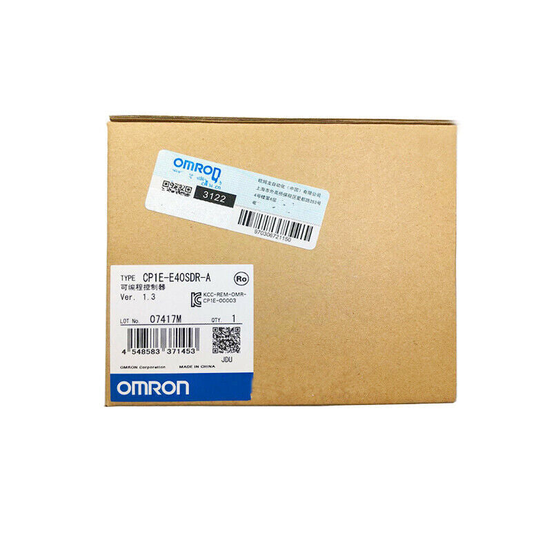 Omron CP1E-E14SDR-A CP1E-E20SDR-A CP1E-E30SDR-A CP1E-E40SDR-A PLC in box