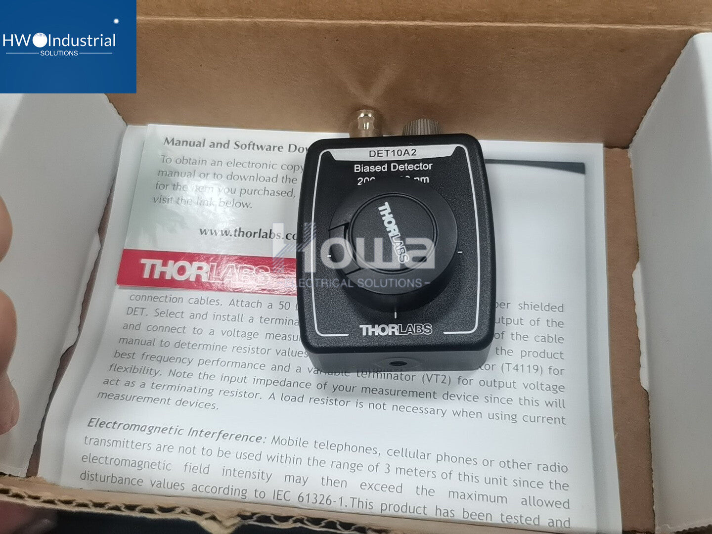 1PC Thorlabs DET10A2 Photoelectric Converter Detector 200-1100nm