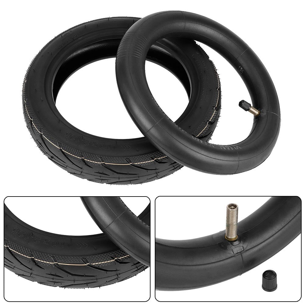 10 Inch 10x2.125 Inner Tube Tyre Fit For Segway F20/F25/F30/F40 Electric-Scooter