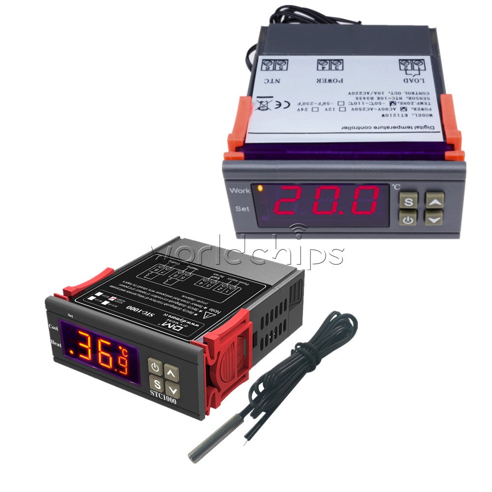 MH1210W STC-1000 Digital 90~250V/110-220V Temperature Controller Thermostat