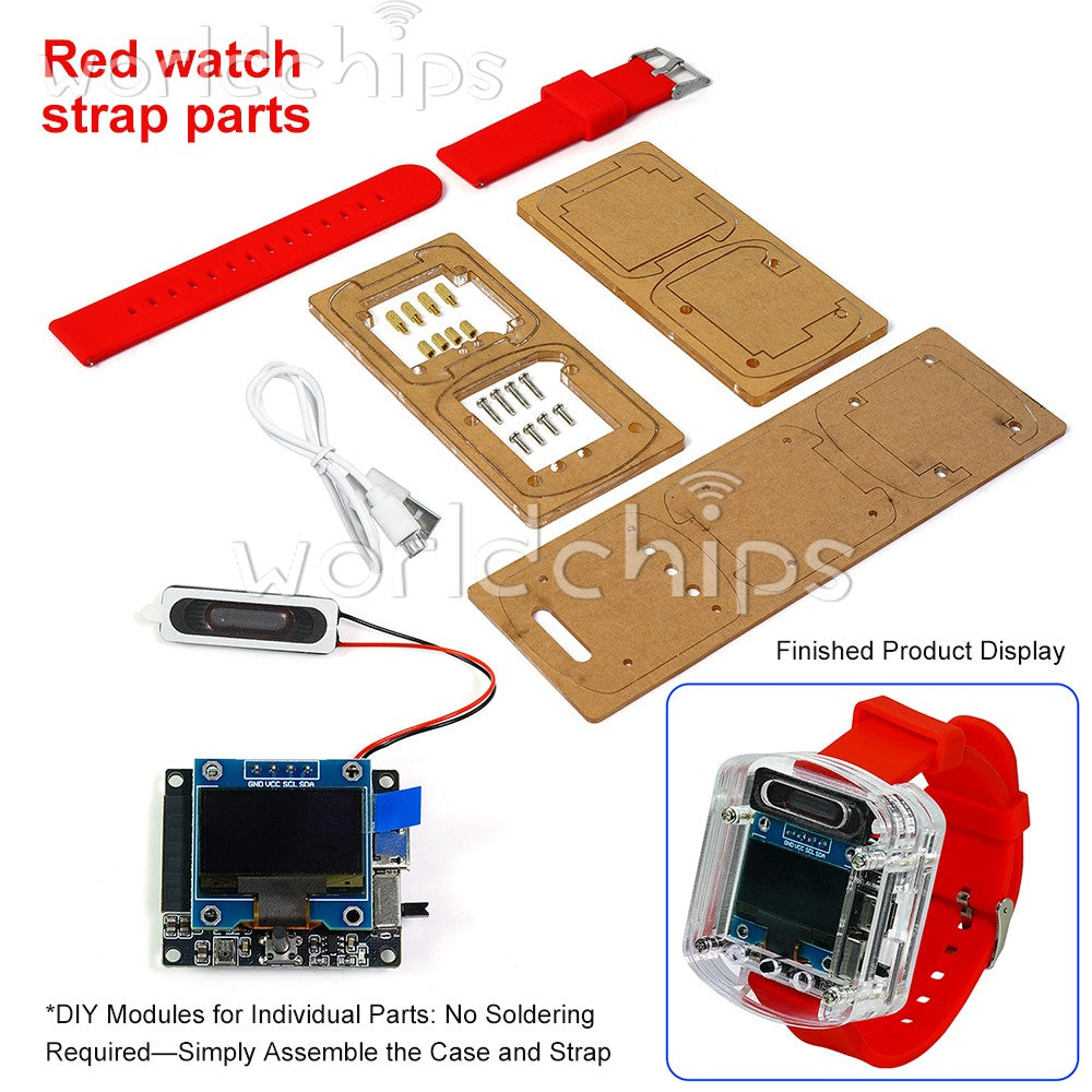 Xiaozhi AI Voice Wrist Watch DIY kit AI Dialogue Development Board ESP32S3N16R8