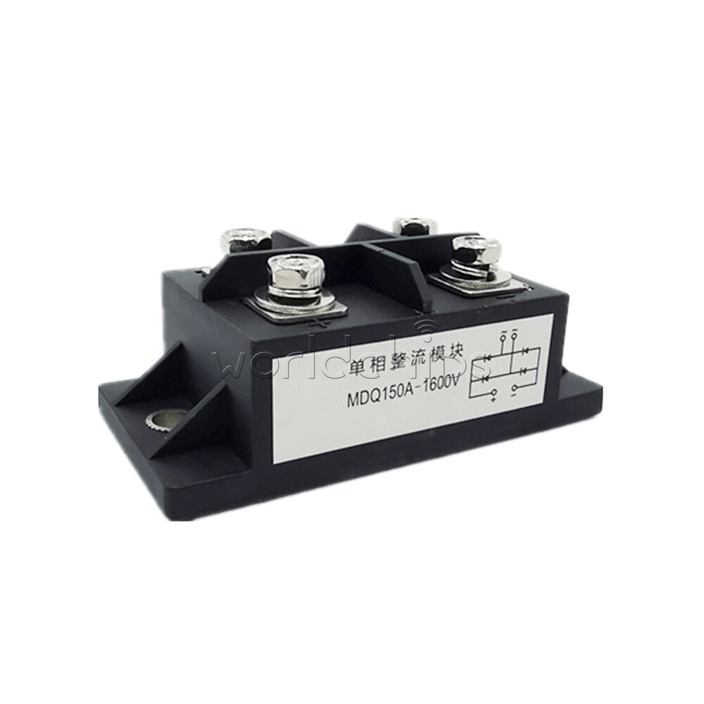 Single-Phase Diode Bridge Rectifier Module 150A High Power 1600V MDQ150A Board