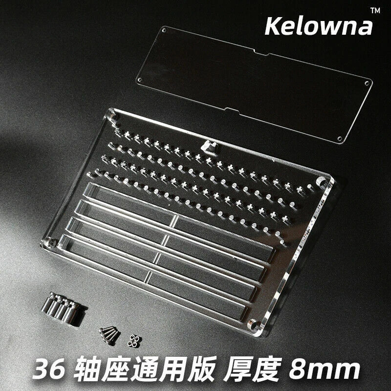 Acrylic Position Plate For Mechanical Keyboard Switch DIY lubricating Oil Grease