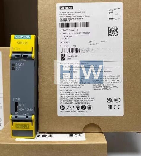 1Pc  SIE-MENS  3SK11111-2AB30 SIRIUS Safety Relay Switchgear