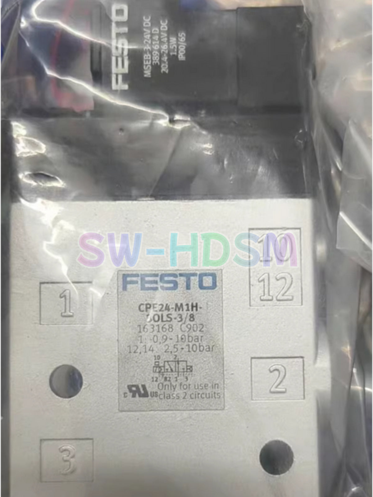 1PCS  FESTO Solenoid Valve CPE24-M1H-3GL-3/8 Freight Free