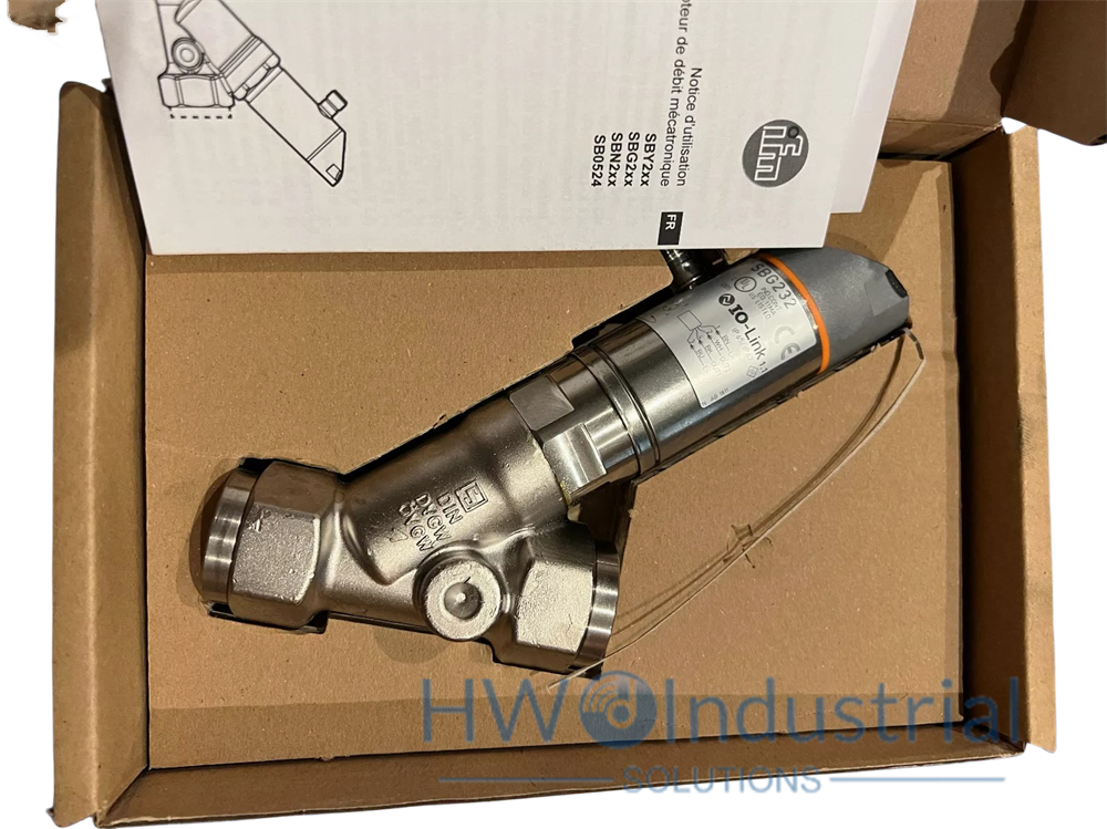 1/Piece  SBG232  IFM Flow Sensor Check Valve Flow Meter