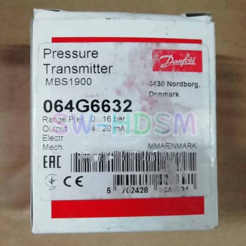 1PCS  for Danfoss MBS1900 064G6632 Pressure Transmitter Freight Free
