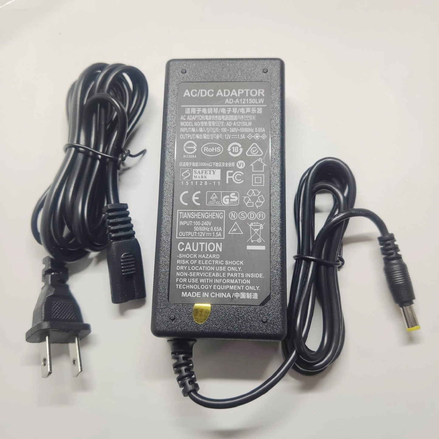 12V keyboard AD-A12150LW power adapter  fit for PX358 150 350