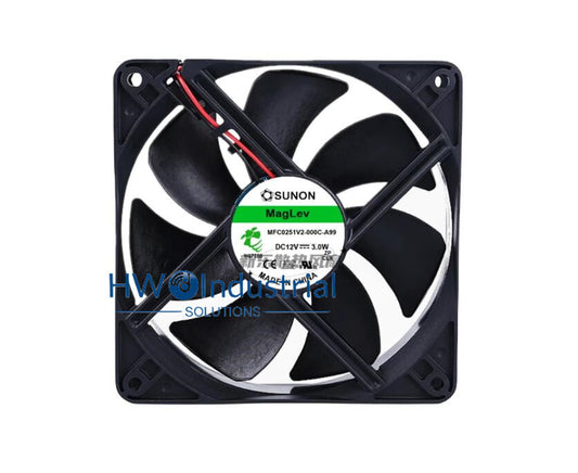 SUNON MFC0251V2-0000-G99 2-wire 12025 12V 3.0W 12CM Chassis Cooling Fan