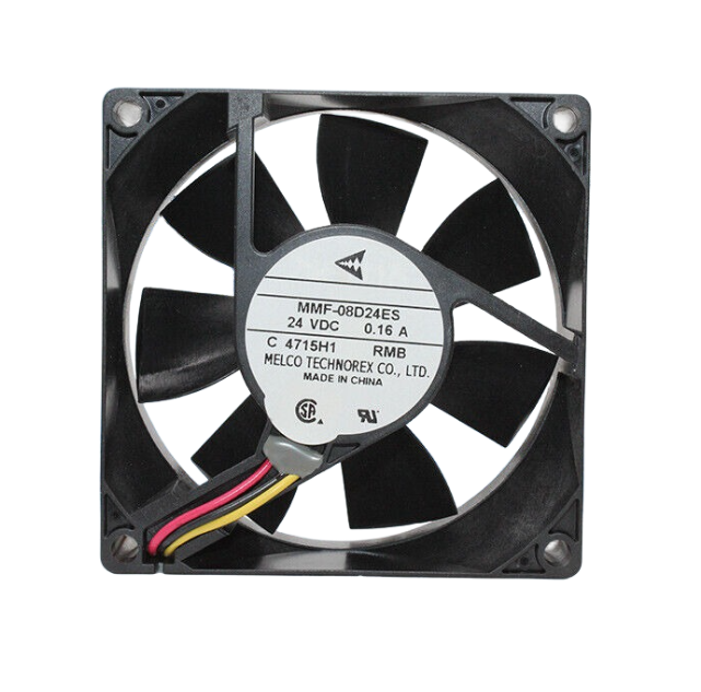 Fuji inverter Mitsubishi cooling fan MMF-08D24ES-RMB 8CM 8025 24V 0.16A 3pin