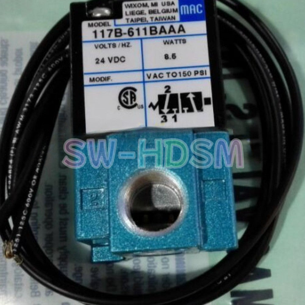 1PCS  for MAC Solenoid Valve 117B-611BAAA Freight Free