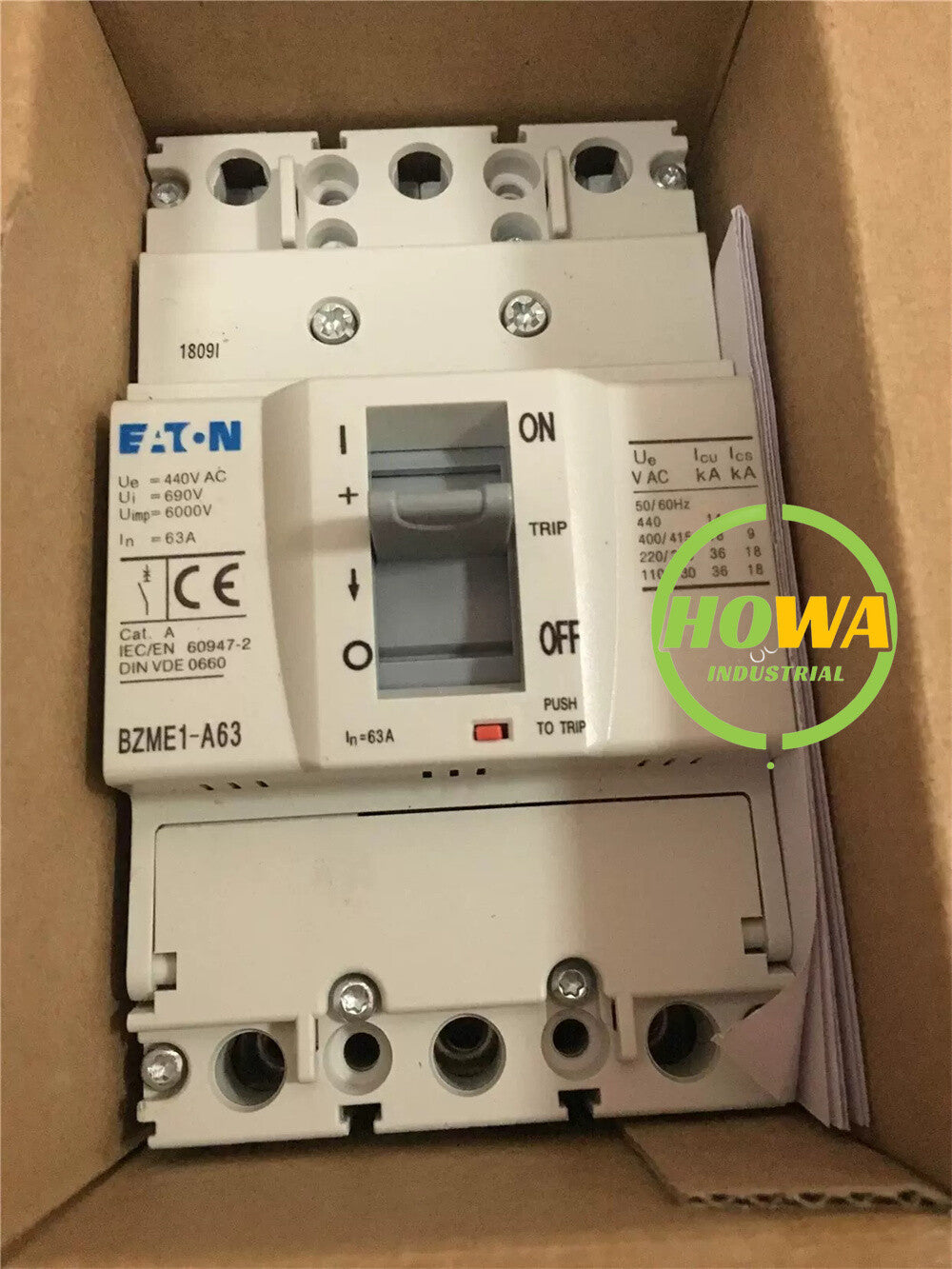 1/piece ETN Circuit Breaker BZME1-A63 BZME1-A63-CN
