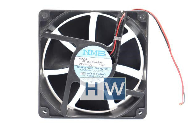 1PC 4715KL-05W-B49 24V 0.46A NMB 12038 12cm NMB Cooling Fan