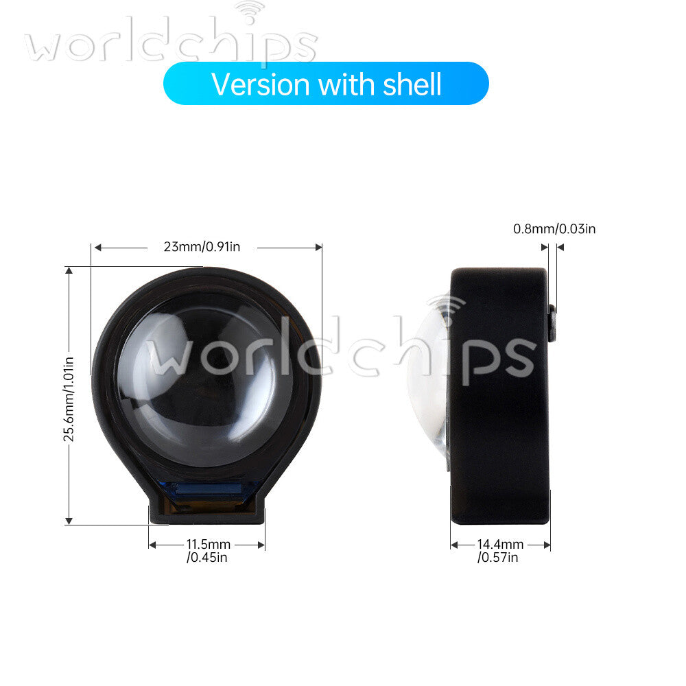 ESP32-C3FH4 WIFI Bluetooth Development Board 0.71inch LCD Display Module 160×160