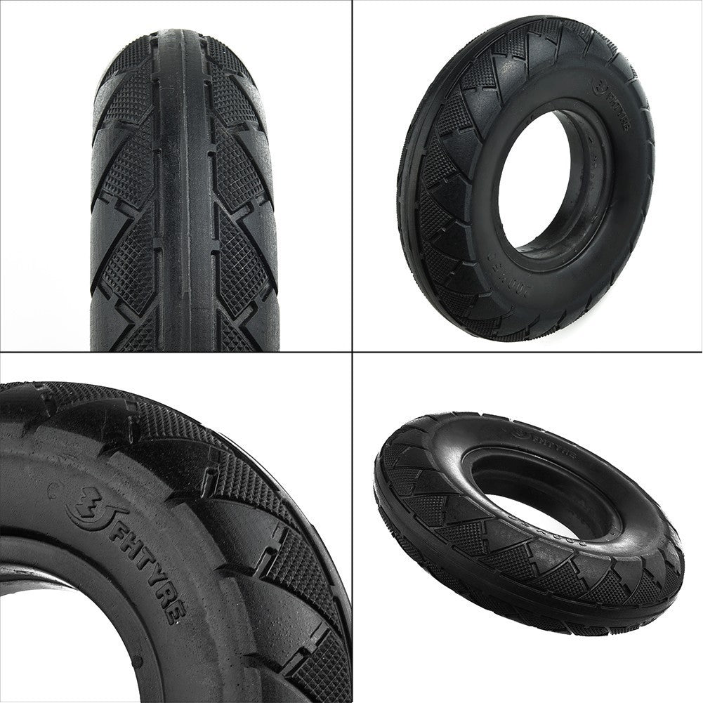 200x50(8x2) Tubeless Solid No Flats Tire For Scooter E100 E175/E200