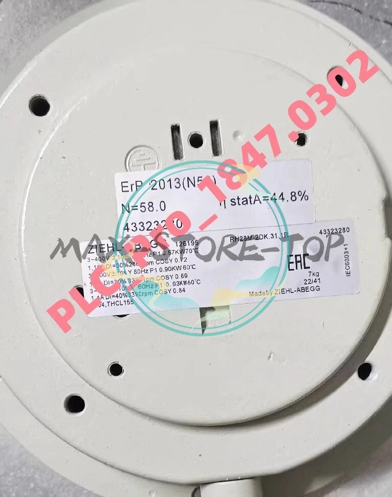 1PCS ZIEHL-ABEGG RH28M-2DK.31.1R AC400V Equipment fan Cooling fan Fast delivery