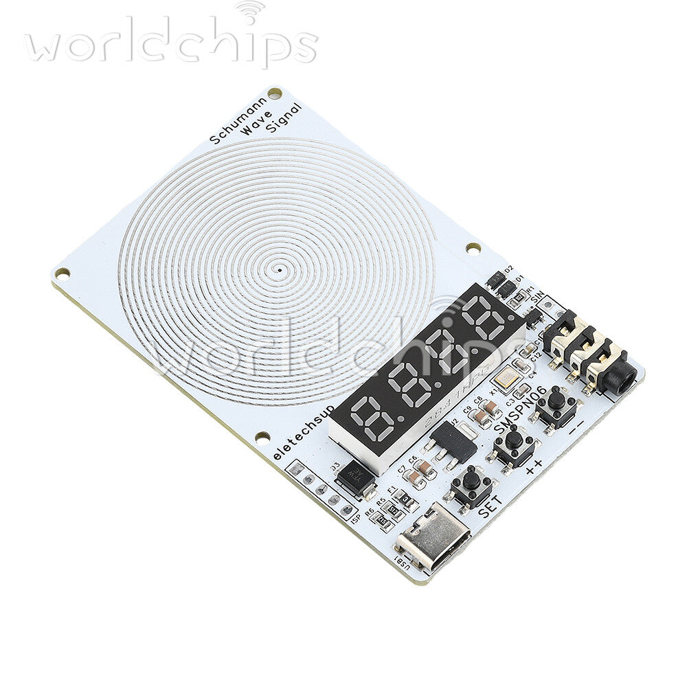 Adjustable 0.01Hz~9999Hz Frequency Schumann Wave Generator 4Bit Digital Display