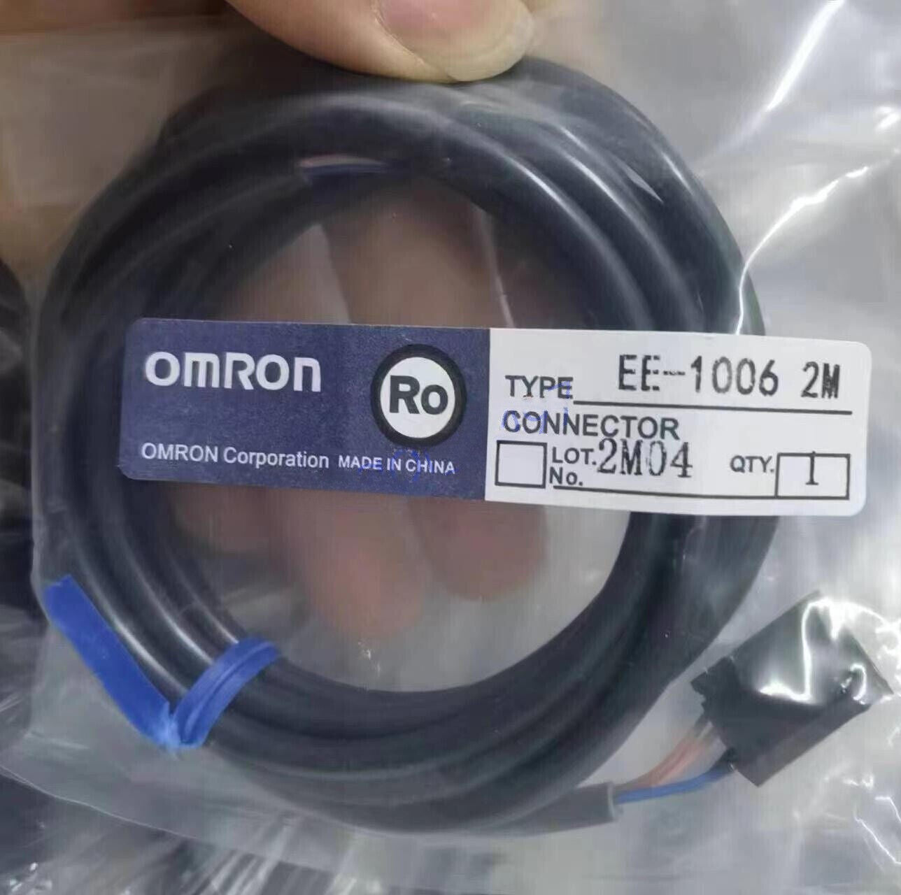 10pcs OMRON Connector with 2M Cable EE-1006 EE1006  Free Ship