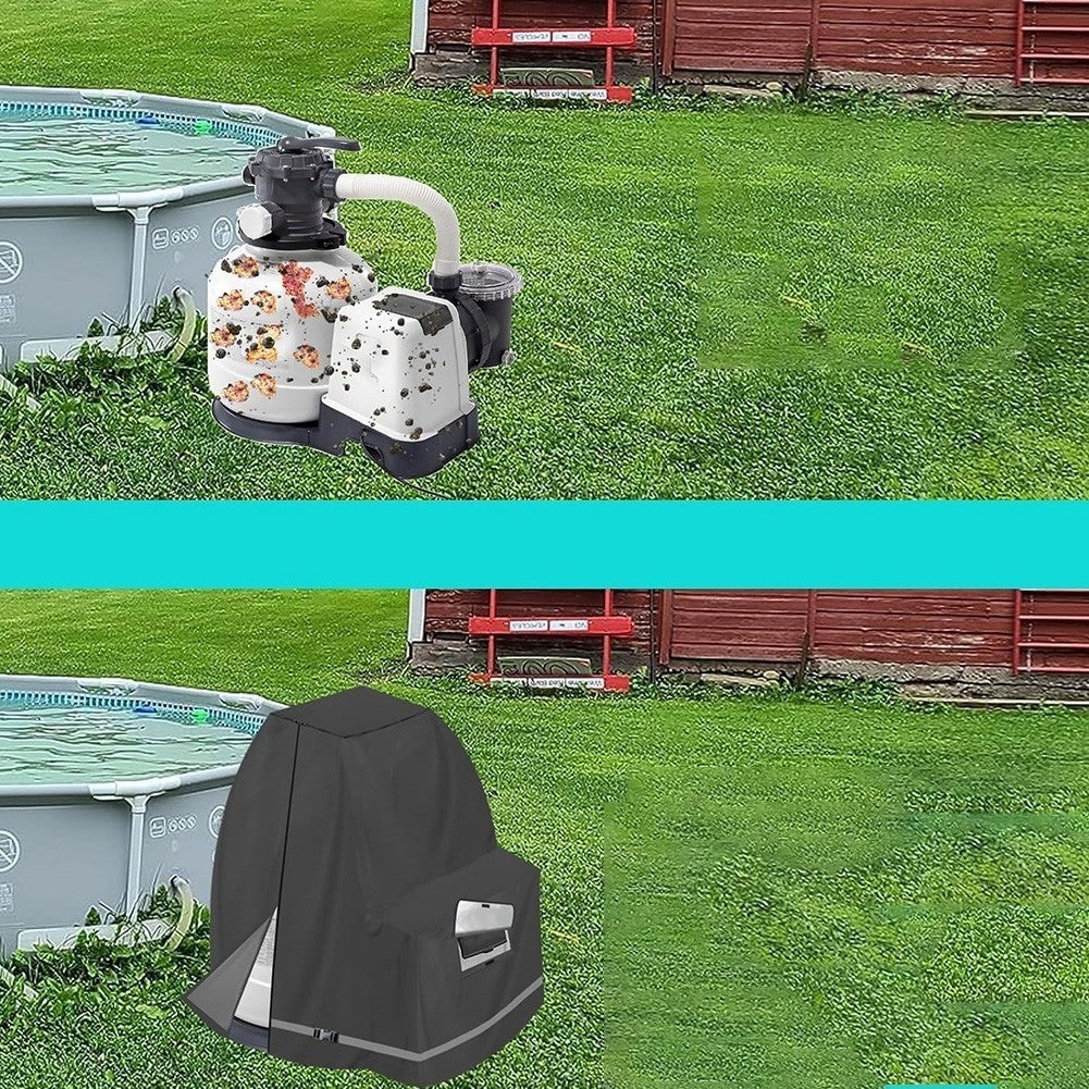 Sand Filter Pump Protection Cover 25 9 x 24 4 x 28 3 for Your Equipment