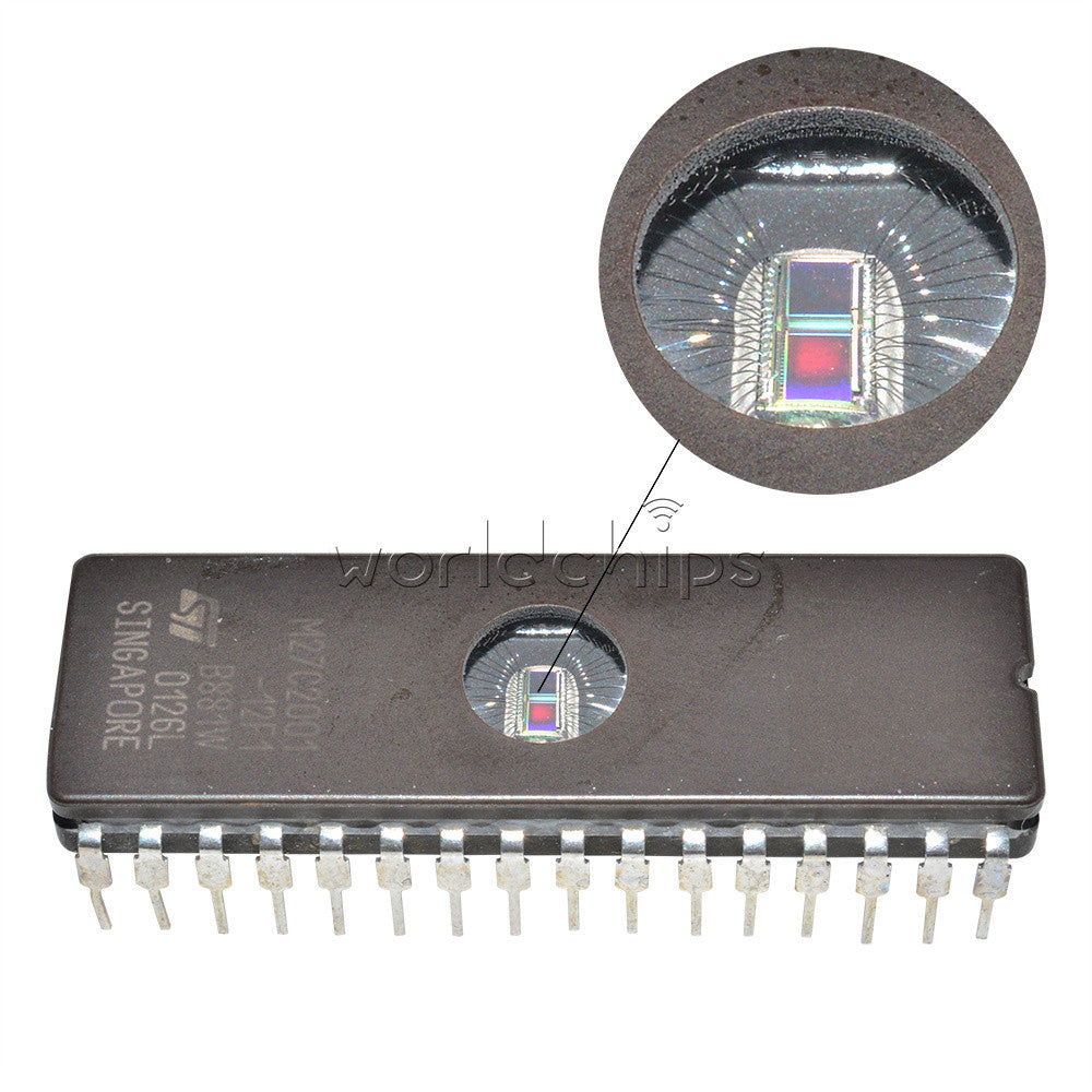 10PCS M27C2001 M27C2001-12F1 IC EPROM UV 2MBIT 120NS 32CDIP TOP