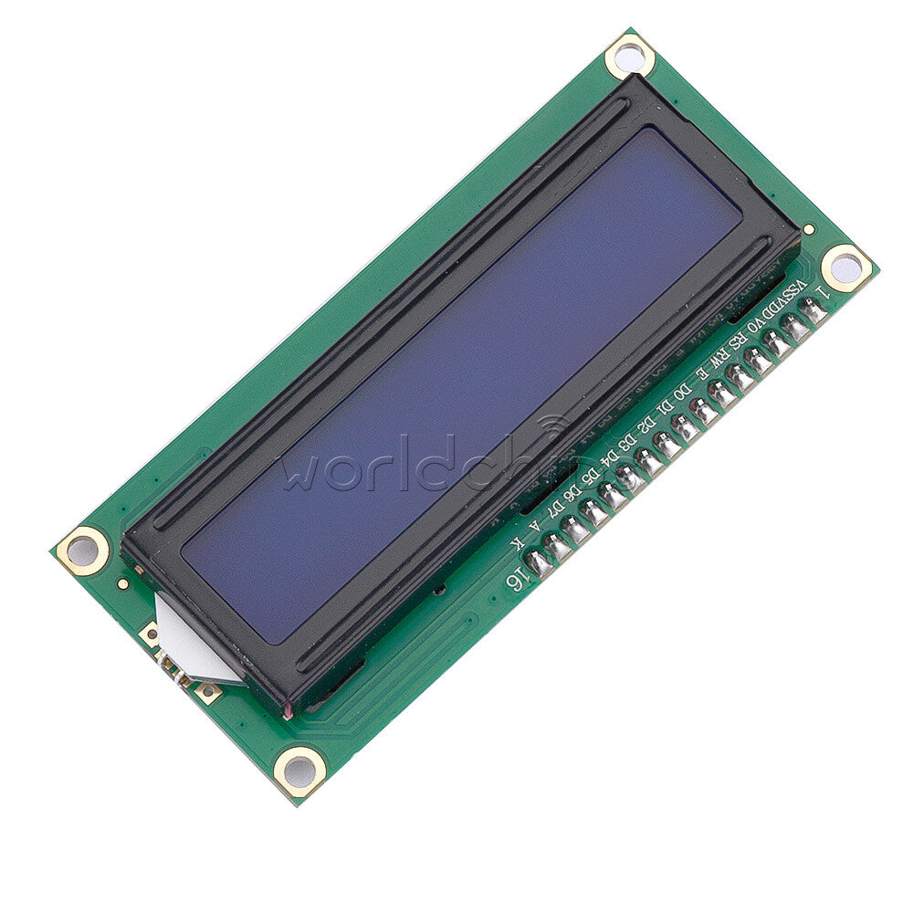 5PCS Blue Display IIC/I2C/TWI/SPI Serial Interface 1602 16X2 LCD Module TOP