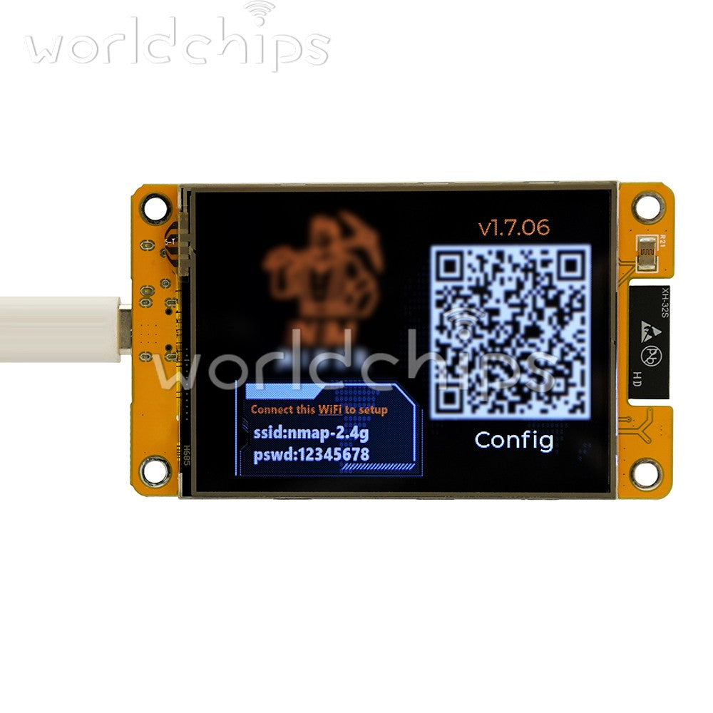 Upgraded NerdMiner V2 2.8" Smart Display BTC Solo Miner Bitcoin Lottery Machine