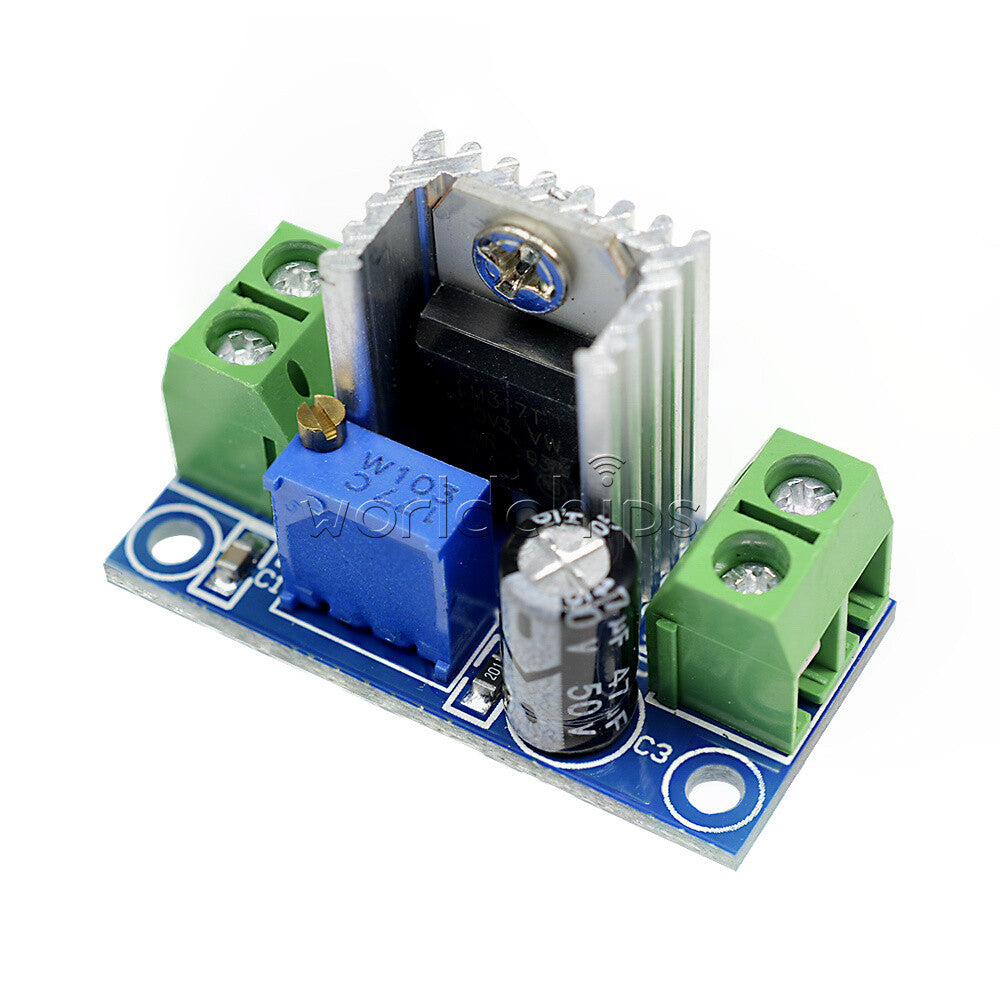 10PCS LM317 DC-DC Linear Buck Converter Low Ripple Step Down Power Supply Module