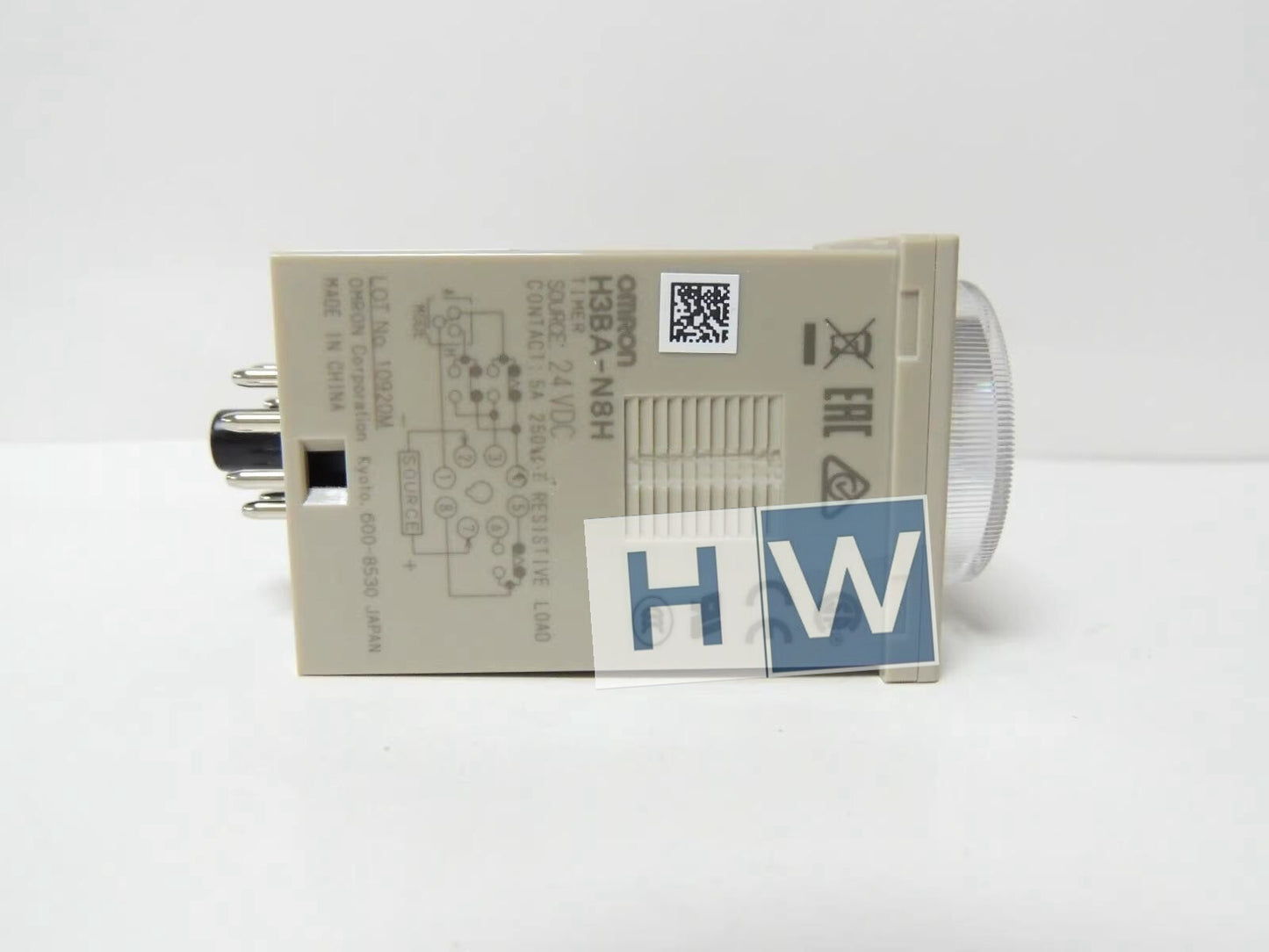 1PC  OMRON Power-on Delay Time Relay H3BA-N8H DC24V