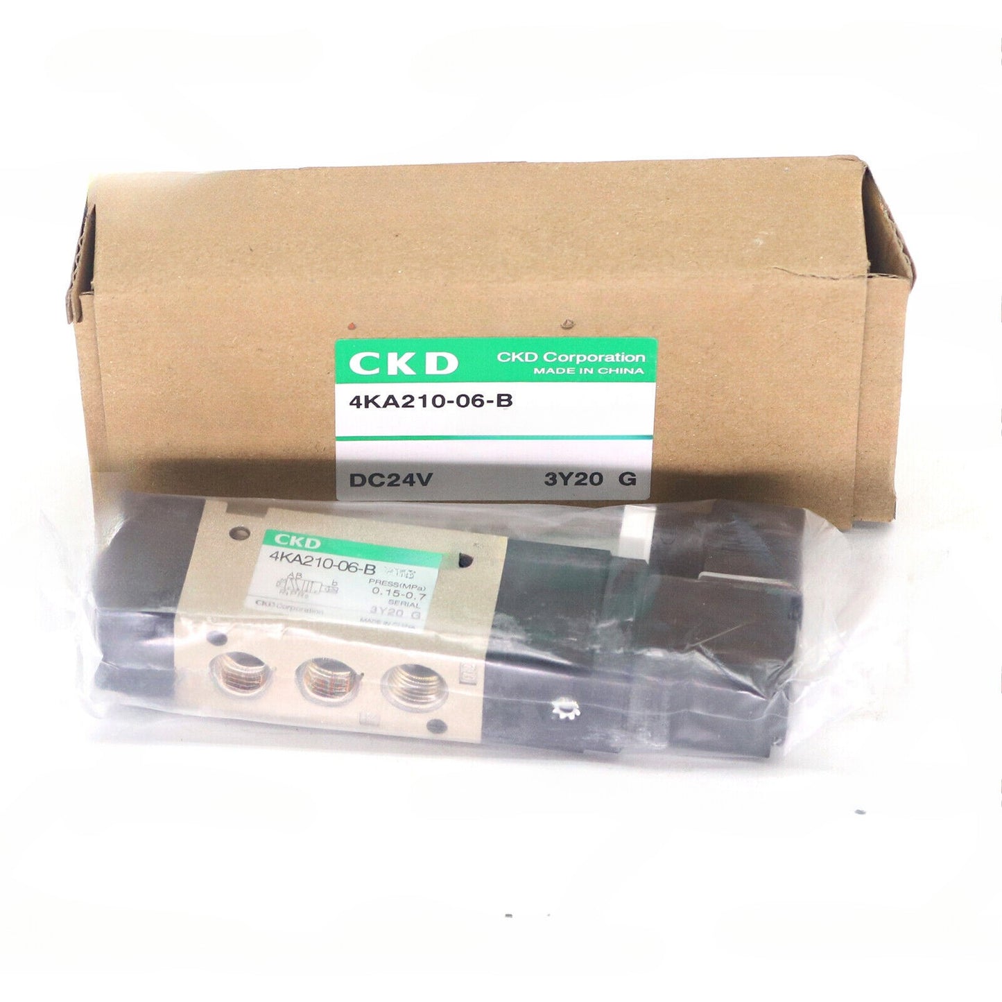CKD 4KA210-06-B DC24V solenoid valve In Box Free Shipping