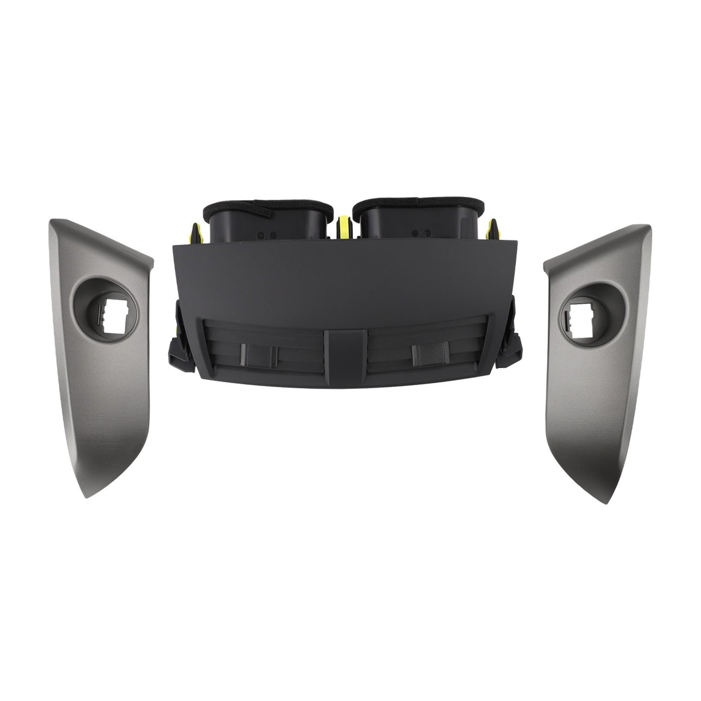 Complete Set Center AC Dash Vents+Trim Bezels For Toyota For RAV4 2006 2012//