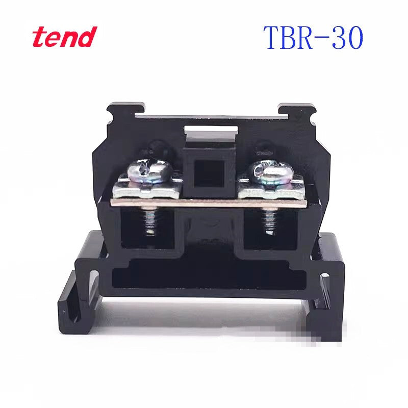 100pcs TEND Terminal Blocks Rail-mount Terminal Block TBR-30 30A 600VAC