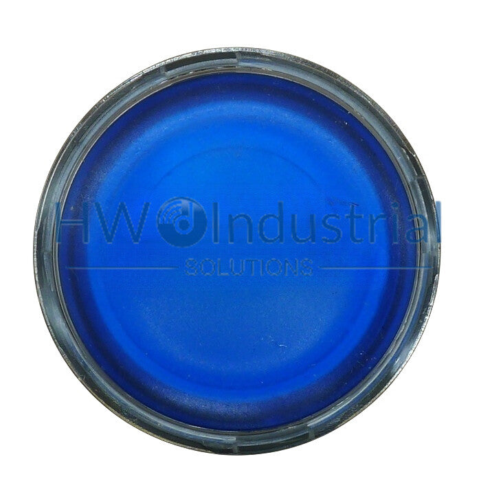 1PC Flat Head with Lights Button Head Blue ZB4BW363 ZB4-BW363
