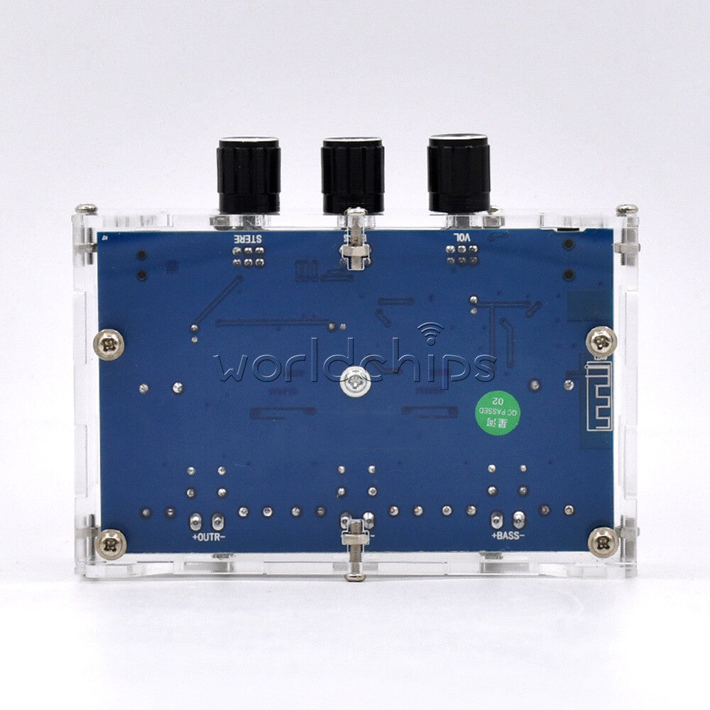 Bluetooth5.0 AUX TPA3116D2 Digital Power Amplifier Board 2.1 Channel 2*50W+100W