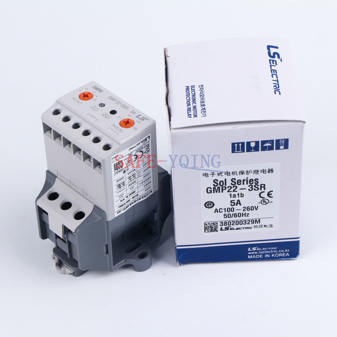 LS Thermal overload relay GMP22-3SR 1A1B 5A AC100-260V  Fast delivery