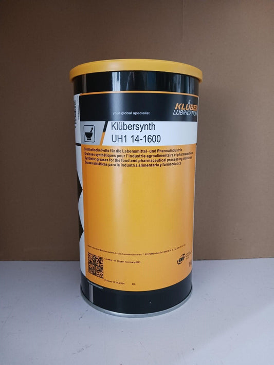 KLUBER Klubersynth UH1 14-1600 Grease 1Kg (2.2 LB)  free ship
