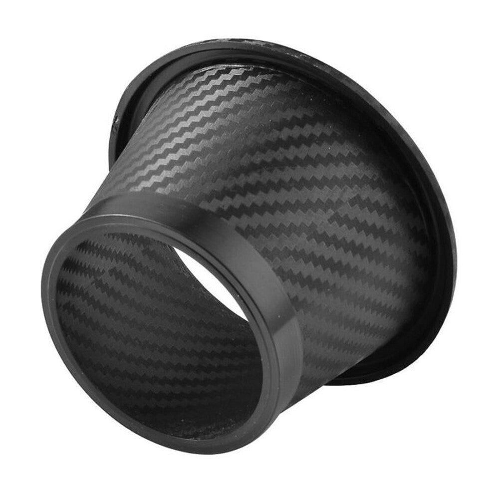 Car Front Bumper  for TURBO Air Intake Pipe Turbine Funnels Set Carbon Fiber