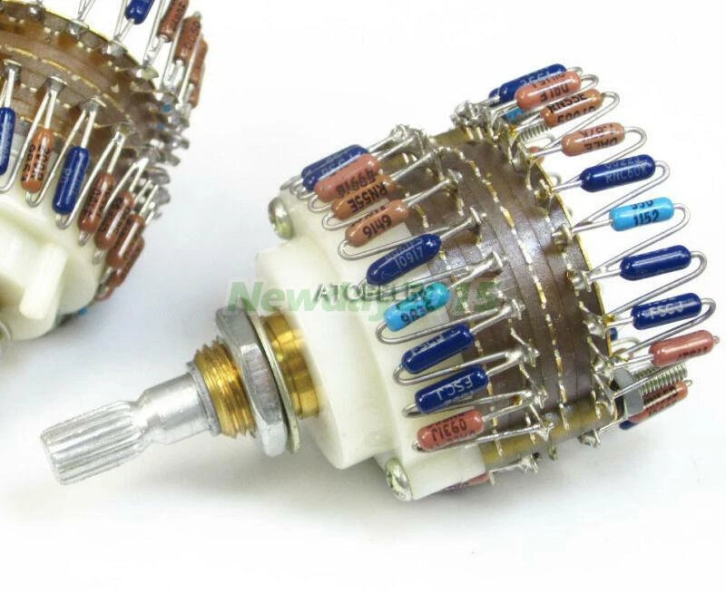 100KAX2 23-Step DIY DALE  Attenuator Dual-100K Stereo HiFi Volume Potentiometer